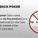 xoc88 short deck poker
